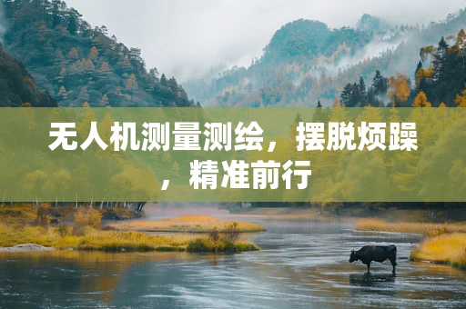 无人机测量测绘，摆脱烦躁，精准前行