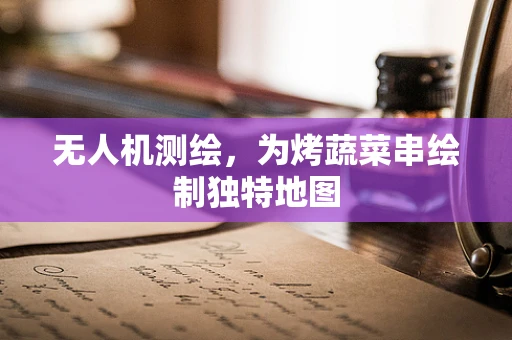 无人机测绘，为烤蔬菜串绘制独特地图