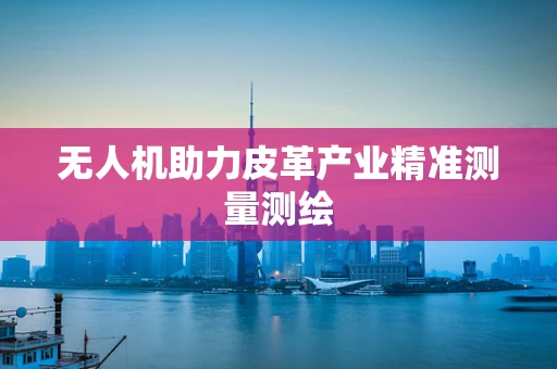 无人机助力皮革产业精准测量测绘