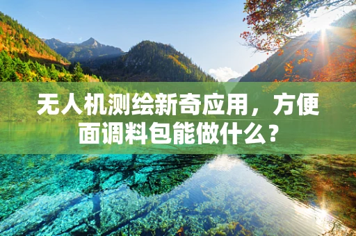 无人机测绘新奇应用，方便面调料包能做什么？
