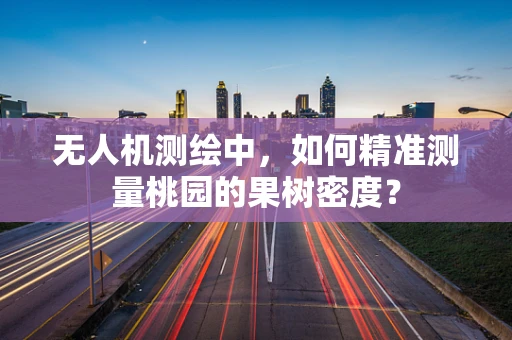 无人机测绘中，如何精准测量桃园的果树密度？
