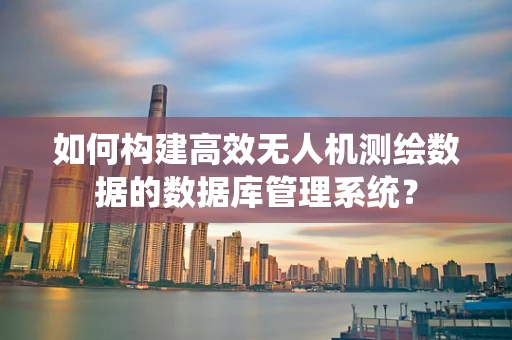 如何构建高效无人机测绘数据的数据库管理系统？