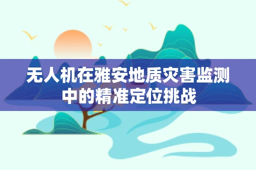 无人机在雅安地质灾害监测中的精准定位挑战