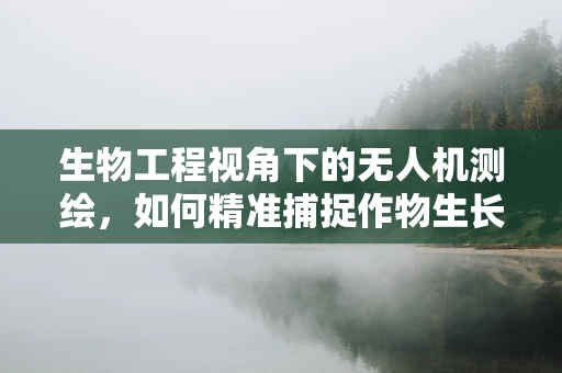 生物工程视角下的无人机测绘，如何精准捕捉作物生长数据？