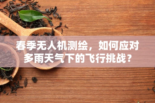 春季无人机测绘，如何应对多雨天气下的飞行挑战？