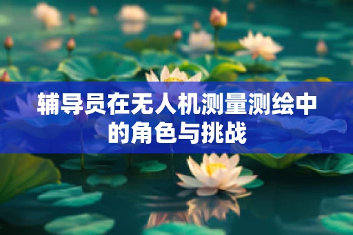 辅导员在无人机测量测绘中的角色与挑战