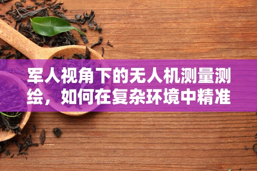 军人视角下的无人机测量测绘，如何在复杂环境中精准执行任务？