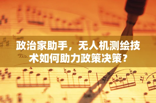 政治家助手，无人机测绘技术如何助力政策决策？