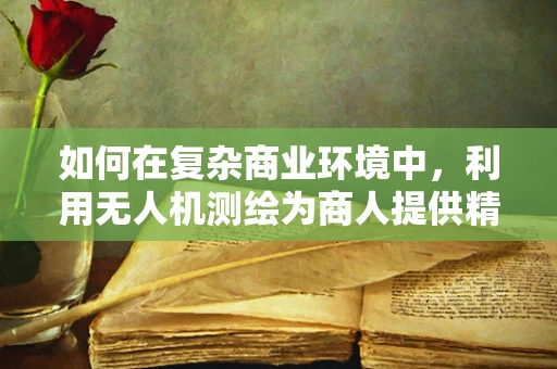 如何在复杂商业环境中，利用无人机测绘为商人提供精准决策支持？