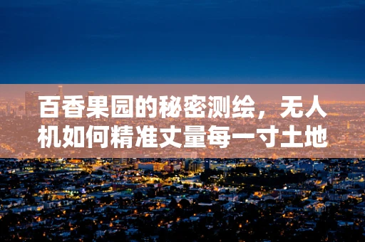 百香果园的秘密测绘，无人机如何精准丈量每一寸土地？
