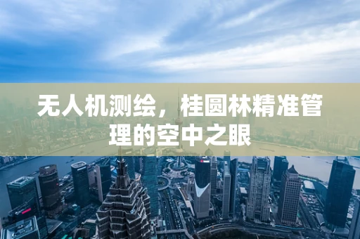 无人机测绘，桂圆林精准管理的空中之眼
