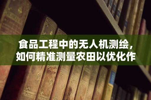 食品工程中的无人机测绘，如何精准测量农田以优化作物布局？