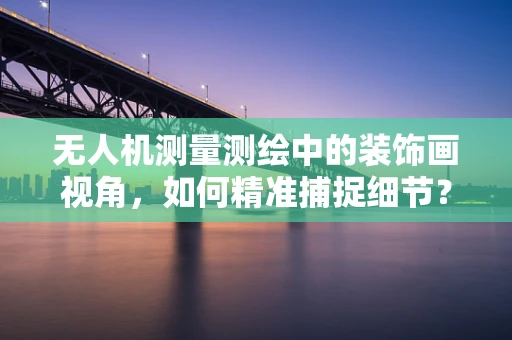 无人机测量测绘中的装饰画视角，如何精准捕捉细节？