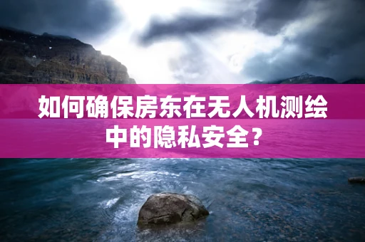 如何确保房东在无人机测绘中的隐私安全？
