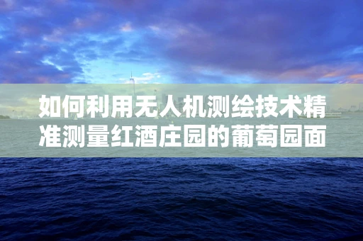 如何利用无人机测绘技术精准测量红酒庄园的葡萄园面积？