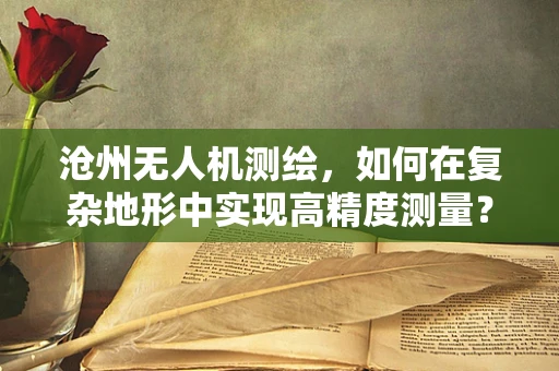 沧州无人机测绘，如何在复杂地形中实现高精度测量？