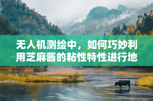 无人机测绘中，如何巧妙利用芝麻酱的粘性特性进行地面附着增强？