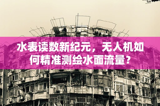 水表读数新纪元，无人机如何精准测绘水面流量？