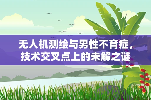 无人机测绘与男性不育症，技术交叉点上的未解之谜