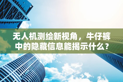 无人机测绘新视角，牛仔裤中的隐藏信息能揭示什么？