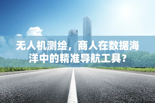 无人机测绘，商人在数据海洋中的精准导航工具？
