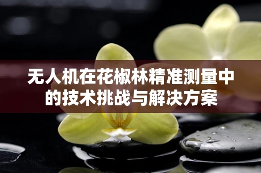 无人机在花椒林精准测量中的技术挑战与解决方案
