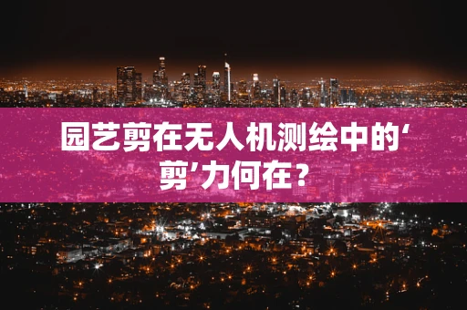 园艺剪在无人机测绘中的‘剪’力何在？