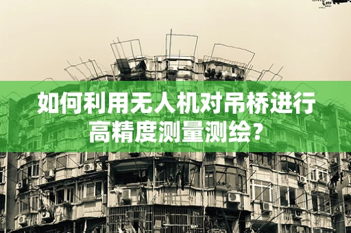 如何利用无人机对吊桥进行高精度测量测绘？
