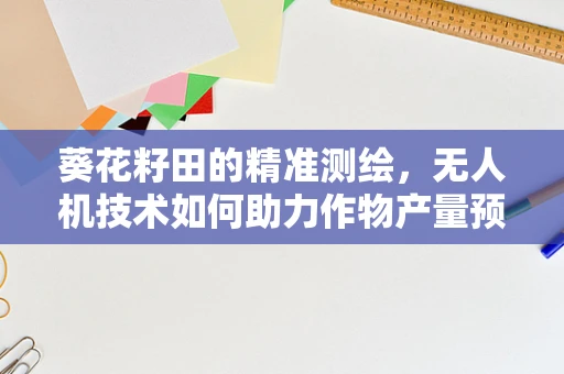 葵花籽田的精准测绘，无人机技术如何助力作物产量预测？