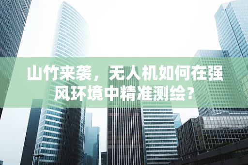 山竹来袭，无人机如何在强风环境中精准测绘？