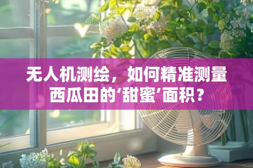 无人机测绘，如何精准测量西瓜田的‘甜蜜’面积？