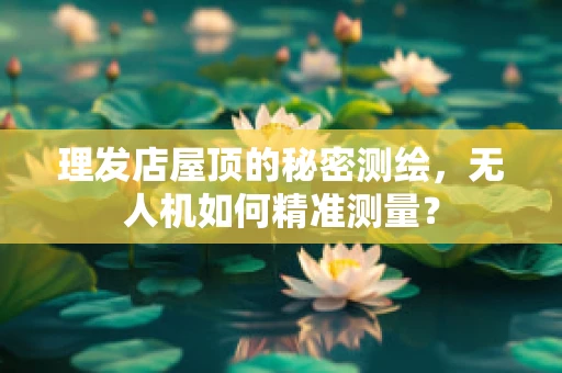 理发店屋顶的秘密测绘，无人机如何精准测量？
