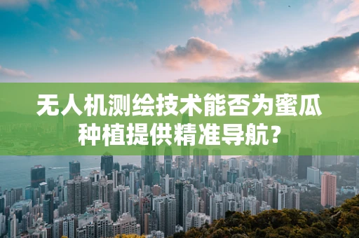 无人机测绘技术能否为蜜瓜种植提供精准导航？