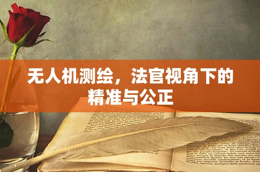 无人机测绘，法官视角下的精准与公正