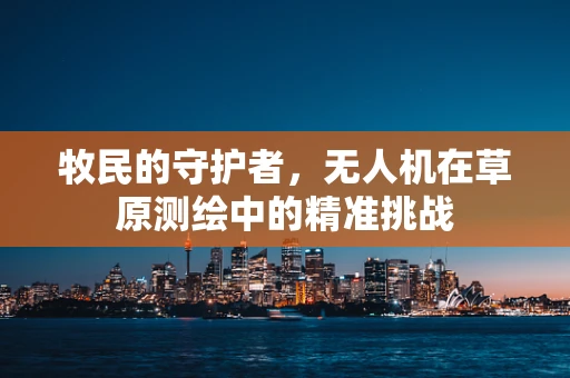 牧民的守护者，无人机在草原测绘中的精准挑战