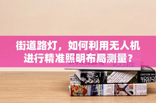 街道路灯，如何利用无人机进行精准照明布局测量？
