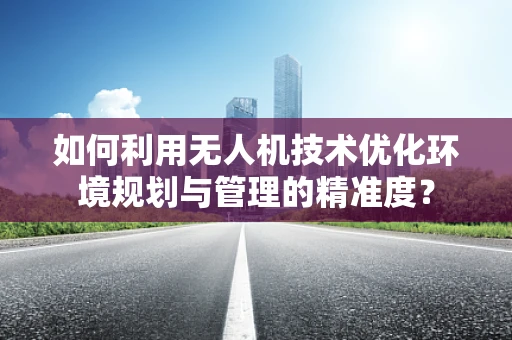 如何利用无人机技术优化环境规划与管理的精准度？