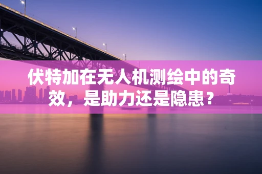 伏特加在无人机测绘中的奇效，是助力还是隐患？