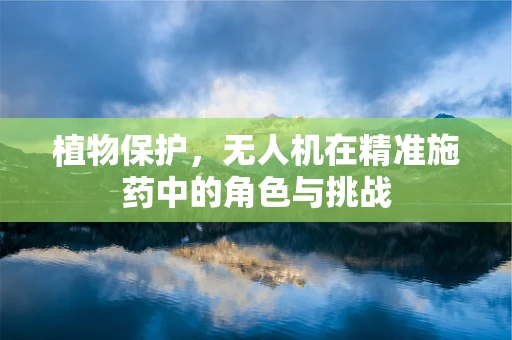 植物保护，无人机在精准施药中的角色与挑战