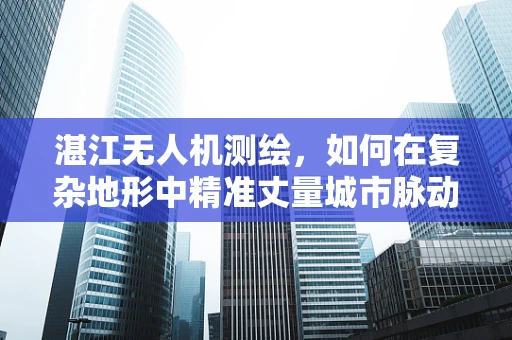 湛江无人机测绘，如何在复杂地形中精准丈量城市脉动？
