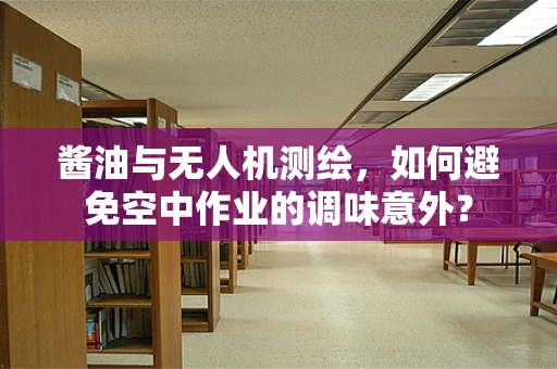 酱油与无人机测绘，如何避免空中作业的调味意外？