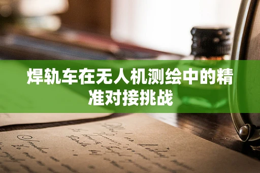 焊轨车在无人机测绘中的精准对接挑战