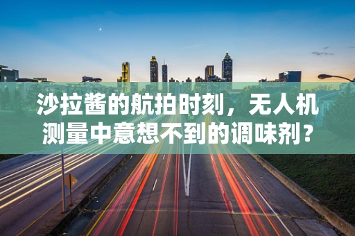 沙拉酱的航拍时刻，无人机测量中意想不到的调味剂？