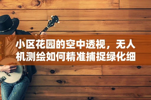 小区花园的空中透视，无人机测绘如何精准捕捉绿化细节？