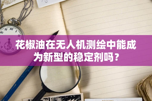 花椒油在无人机测绘中能成为新型的稳定剂吗？