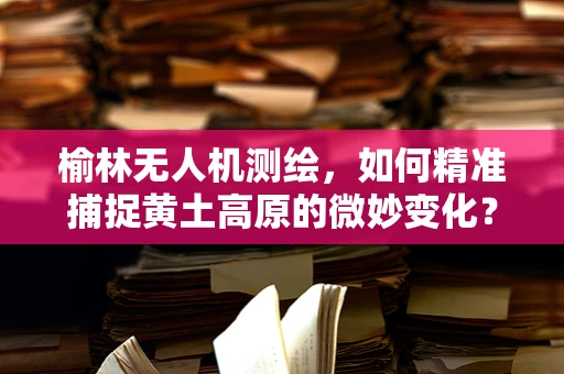 榆林无人机测绘，如何精准捕捉黄土高原的微妙变化？