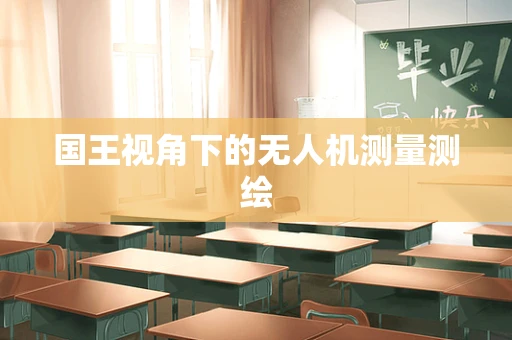 国王视角下的无人机测量测绘