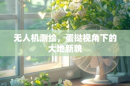 无人机测绘，蛋挞视角下的大地新貌