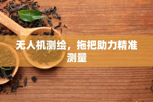 无人机测绘，拖把助力精准测量