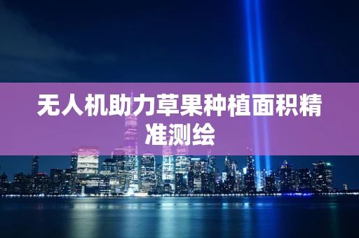无人机助力草果种植面积精准测绘
